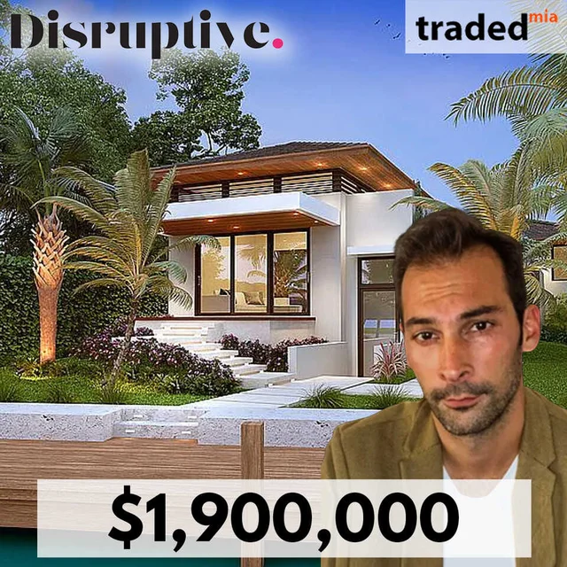 Traded MIA yayını: $1,900,000 tutarında satılan modern konut, Erman Adanir ile.